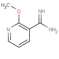 1016782-05-0 2-methoxypyridine-3-carboximidamide chemical structure