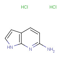1170585-19-9 1H-pyrrolo[2,3-b]pyridin-6-amine;dihydrochloride chemical structure