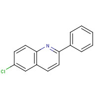 60301-56-6 6-chloro-2-phenylquinoline chemical structure