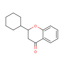 162969-13-3 2-cyclohexyl-2,3-dihydrochromen-4-one chemical structure