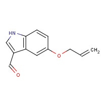 1386456-34-3 5-prop-2-enoxy-1H-indole-3-carbaldehyde chemical structure