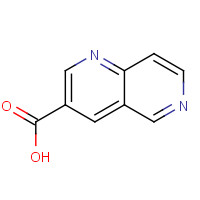 1017793-59-7 1,6-naphthyridine-3-carboxylic acid chemical structure