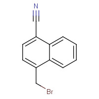41014-20-4 4-(bromomethyl)naphthalene-1-carbonitrile chemical structure