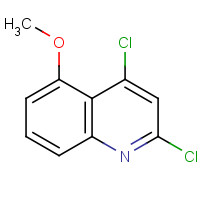 55934-21-9 2,4-dichloro-5-methoxyquinoline chemical structure