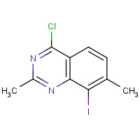 943603-29-0 4-chloro-8-iodo-2,7-dimethylquinazoline chemical structure