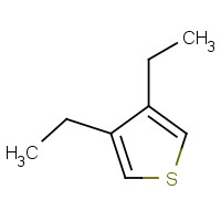 35686-14-7 3,4-diethylthiophene chemical structure