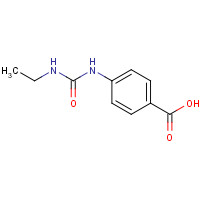 23754-41-8 4-(ethylcarbamoylamino)benzoic acid chemical structure