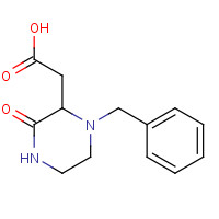 693824-68-9 2-(1-benzyl-3-oxopiperazin-2-yl)acetic acid chemical structure