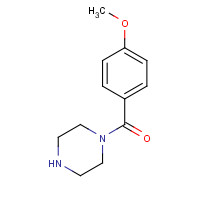 94747-49-6 (4-methoxyphenyl)-piperazin-1-ylmethanone chemical structure
