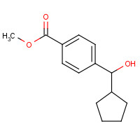 1393125-48-8 methyl 4-[cyclopentyl(hydroxy)methyl]benzoate chemical structure