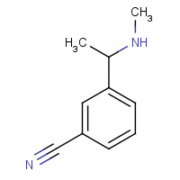 1158052-24-4 3-[1-(methylamino)ethyl]benzonitrile chemical structure