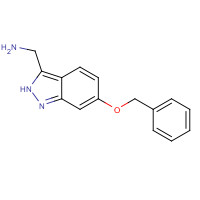 885271-08-9 (6-phenylmethoxy-2H-indazol-3-yl)methanamine chemical structure