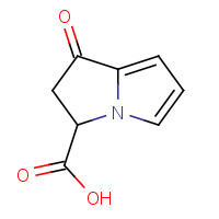 716362-06-0 1-oxo-2,3-dihydropyrrolizine-3-carboxylic acid chemical structure