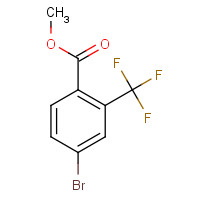 957207-58-8 methyl 4-bromo-2-(trifluoromethyl)benzoate chemical structure