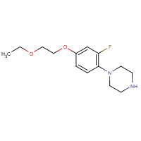 1364890-72-1 1-[4-(2-ethoxyethoxy)-2-fluorophenyl]piperazine chemical structure
