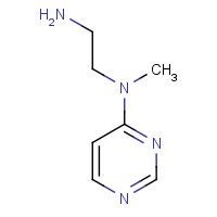 1342444-04-5 N'-methyl-N'-pyrimidin-4-ylethane-1,2-diamine chemical structure