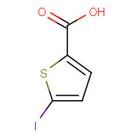 60166-85-0 5-iodothiophene-2-carboxylic acid chemical structure