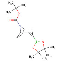 900503-08-4 tert-butyl 3-(4,4,5,5-tetramethyl-1,3,2-dioxaborolan-2-yl)-8-azabicyclo[3.2.1]oct-3-ene-8-carboxylate chemical structure