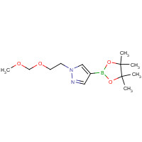 1013101-73-9 1-[2-(methoxymethoxy)ethyl]-4-(4,4,5,5-tetramethyl-1,3,2-dioxaborolan-2-yl)pyrazole chemical structure