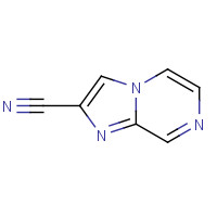 87597-31-7 imidazo[1,2-a]pyrazine-2-carbonitrile chemical structure