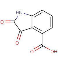 41704-95-4 2,3-dioxo-1H-indole-4-carboxylic acid chemical structure
