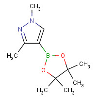 1046832-21-6 1,3-dimethyl-4-(4,4,5,5-tetramethyl-1,3,2-dioxaborolan-2-yl)pyrazole chemical structure