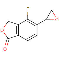 1255208-30-0 4-fluoro-5-(oxiran-2-yl)-3H-2-benzofuran-1-one chemical structure