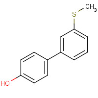 904086-06-2 4-(3-methylsulfanylphenyl)phenol chemical structure