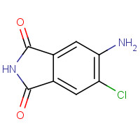 5566-48-3 5-amino-6-chloroisoindole-1,3-dione chemical structure
