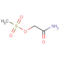 24466-68-0 (2-amino-2-oxoethyl) methanesulfonate chemical structure