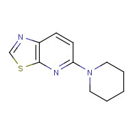 1206718-41-3 5-piperidin-1-yl-[1,3]thiazolo[5,4-b]pyridine chemical structure