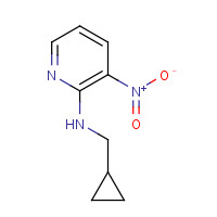 1022146-55-9 N-(cyclopropylmethyl)-3-nitropyridin-2-amine chemical structure