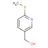 101990-65-2 (6-methylsulfanylpyridin-3-yl)methanol chemical structure