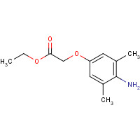 1435973-74-2 ethyl 2-(4-amino-3,5-dimethylphenoxy)acetate chemical structure