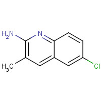 137110-42-0 6-chloro-3-methylquinolin-2-amine chemical structure