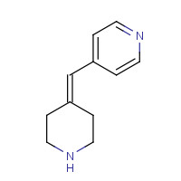 1263387-81-0 4-(piperidin-4-ylidenemethyl)pyridine chemical structure