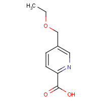1201188-61-5 5-(ethoxymethyl)pyridine-2-carboxylic acid chemical structure