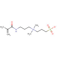5205-95-8 3-[dimethyl-[3-(2-methylprop-2-enoylamino)propyl]azaniumyl]propane-1-sulfonate chemical structure