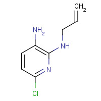 1352426-84-6 6-chloro-2-N-prop-2-enylpyridine-2,3-diamine chemical structure