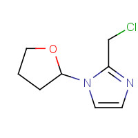 912440-94-9 2-(chloromethyl)-1-(oxolan-2-yl)imidazole chemical structure