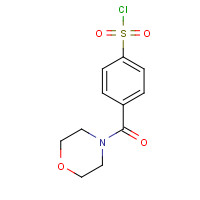 881005-36-3 4-(morpholine-4-carbonyl)benzenesulfonyl chloride chemical structure