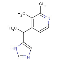 1239649-27-4 4-[1-(1H-imidazol-5-yl)ethyl]-2,3-dimethylpyridine chemical structure