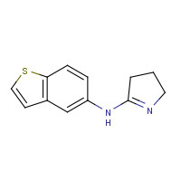 1287746-86-4 N-(1-benzothiophen-5-yl)-3,4-dihydro-2H-pyrrol-5-amine chemical structure