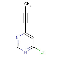 1504391-03-0 4-chloro-6-prop-1-ynylpyrimidine chemical structure