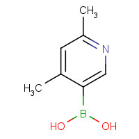 1001907-68-1 (4,6-dimethylpyridin-3-yl)boronic acid chemical structure