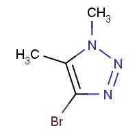 885877-41-8 4-bromo-1,5-dimethyltriazole chemical structure