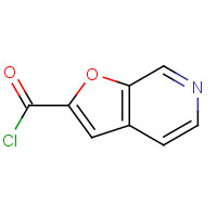 465531-08-2 furo[2,3-c]pyridine-2-carbonyl chloride chemical structure