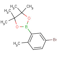 1192051-39-0 2-(5-bromo-2-methylphenyl)-4,4,5,5-tetramethyl-1,3,2-dioxaborolane chemical structure