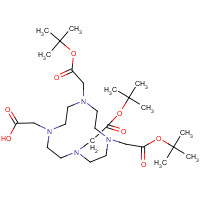 137076-54-1 2-[4,7,10-tris[2-[(2-methylpropan-2-yl)oxy]-2-oxoethyl]-1,4,7,10-tetrazacyclododec-1-yl]acetic acid chemical structure