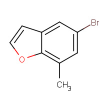 170681-91-1 5-bromo-7-methyl-1-benzofuran chemical structure